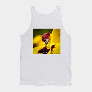 Red on Yellow..! Tank Top